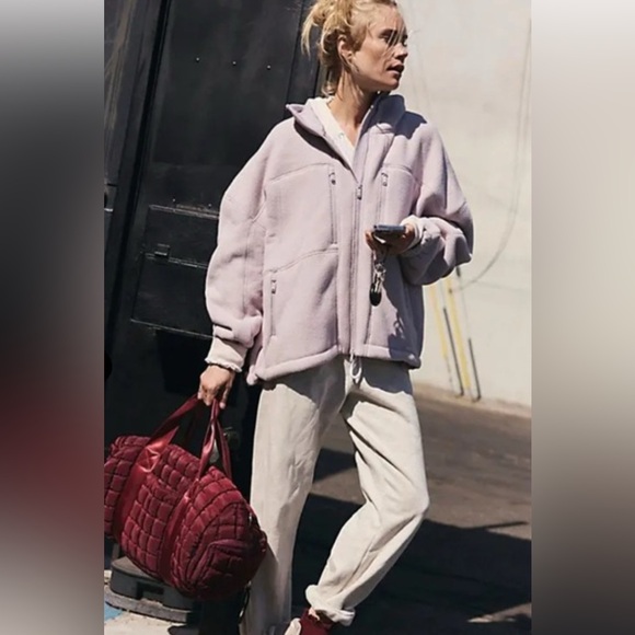Free People Wild and Free Fleece Jacket - Picture 2 of 3